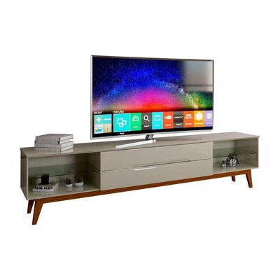 Rack Para Tv Limit 2.2 Off White - Moveisaqui