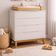 Comoda Gaveteira Elfe Classic 4 Gavetas Areia Fosco - Moveisaqui