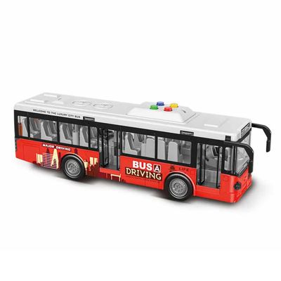 Brinquedo Ônibus Cardoso City Driver Vermelho