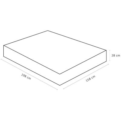 Colchão Queen Size Highfoam 158x198x28cm - 1041527669 - Ortobom