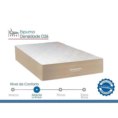 Colchão Star New Casal 138x188x38cm - 1040328338 - Ortobom