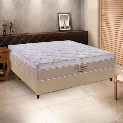 Colchão Elegant Super King Nanolastic 193x203x27cm - 1041527971 - Ortobom