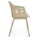 Conjunto Mesa De Jantar Quadrada Branco 90cm Com 4 Cadeiras Marcela – Design Moderno E Sofisticado, Nude