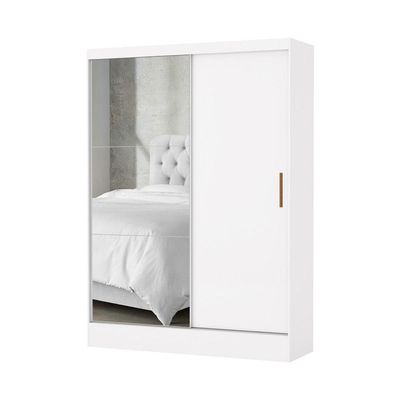 Guarda Roupa Com Espelho E 2 Portas Sapphire -grand Line