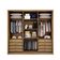 Guarda Roupa Casal Com Espelho 3 Portas 8 Gavetas - Medelim-cumaru - Móveis Horizonte