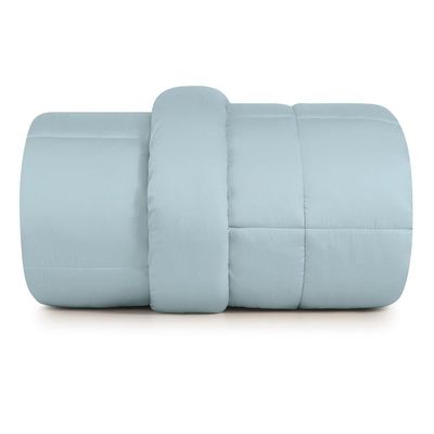 Edredom Plumi Queen Altenburg Algodão Lux 200 Fios Azul Etienne