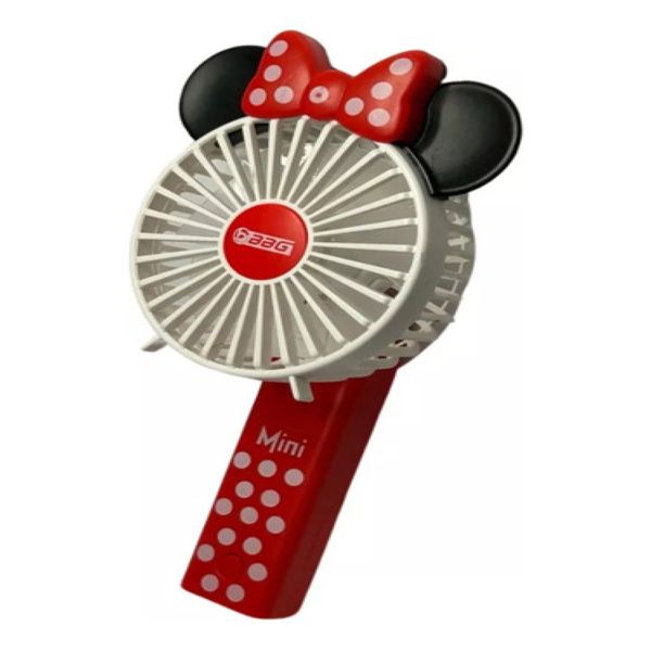 Mini Ventilador Mão Portátil Minnie Mouse Maquiagem Skincare