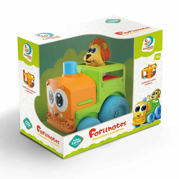 Brinquedo Jipinho Cardoso Baby Land Fofilhotes Brinquedo Jipinho Cardoso Baby Land Fofilhotes