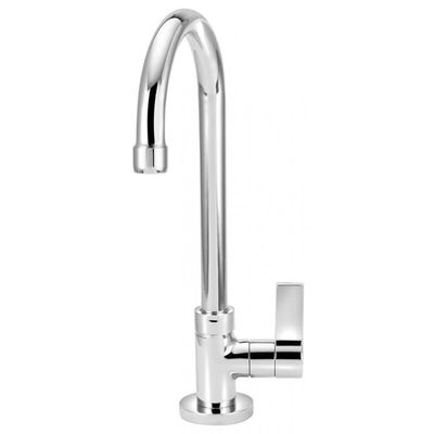 Torneira Para Lavatório de Mesa Bica Alta 1-4 Volta Clean C62 Cromado Vtl620cwb Esteves Torneira
