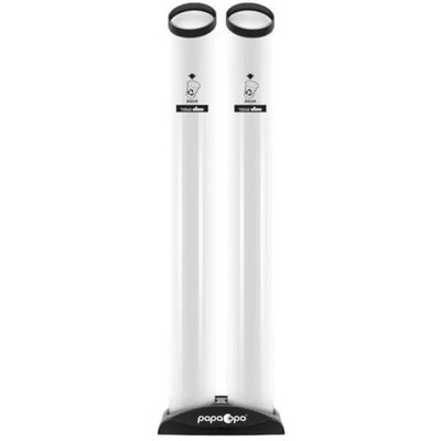 Lixeira Coletora de Plástico Para Copos de água 33750 Nobre Lixeira Coletora Para Copos de água