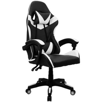 Cadeira Gamer Preta E Branca