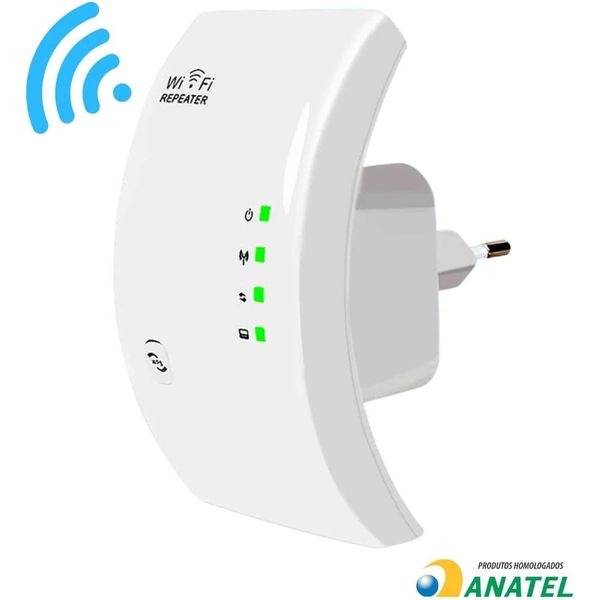 Roteador Repetidor sinal wifi KAP X330 sem fio 300M Rapido - Expansor De Rede Internet Wireless Wifi