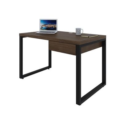 Mesa Operacional C-01gav. 120x70x75cm Yon - Nogueira-est.preta Nogueira-est.preta