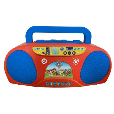 Brinquedo Boombox e Karaokê Infantil Candide Patrulha Canina