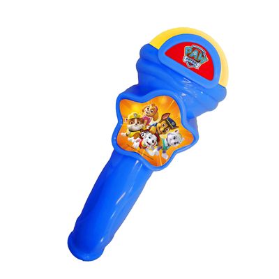 Brinquedo Boombox e Karaokê Infantil Candide Patrulha Canina