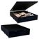 Cama Box Baú Casal Suede Mega Cama 138x188x45cm Preto