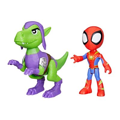 Kit de Figuras Spidey e seus Amigos Espetaculares Hasbro Dino-Webs