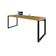 Mesa Presidente 190x70x75cm Yon - Acácia Mel-est.preta Acácia Mel-est.preta