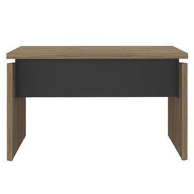 Mesa Para Escritório Home Office 125cm Corp A06 Nogal-preto - Mpozenato