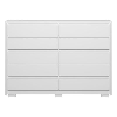Cômoda 10 Gavetas Duetto Albatroz Branco