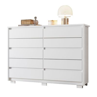 Cômoda 10 Gavetas Duetto Albatroz Branco