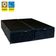 Cama Box Baú Queen Bipartido Suede Mega Cama Preto 158x198x45cm