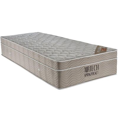 Colchão de Espuma Solteiro Airtech Spring Pocket 88x188x25cm 1040421015 Ortobom Colchao Airtech