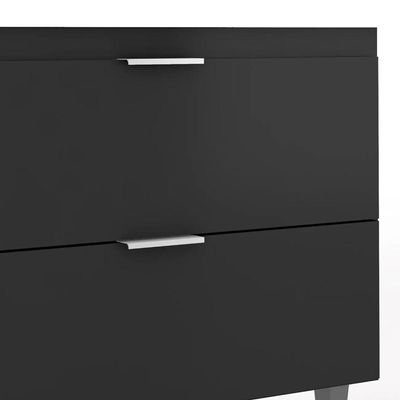 Balcão Para Pia 100cm Sem Tampo Pérola Z34 Preto - Mpozenato
