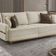 Sofá Fixo 5 Lugares M-203 2,40m Estofados Martins Creme