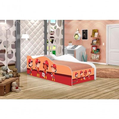 Mini Cama Fun Tropa Bombeiros