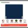 Cabeceira Cama Box King Size Alba 195cm Com Frame Veludo Azul Marinho - Desk Design