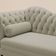 Divã Recamier Chaise Longue Lavínia 150cm Capitonê Pés De Madeira Suede Bege - Desk Design