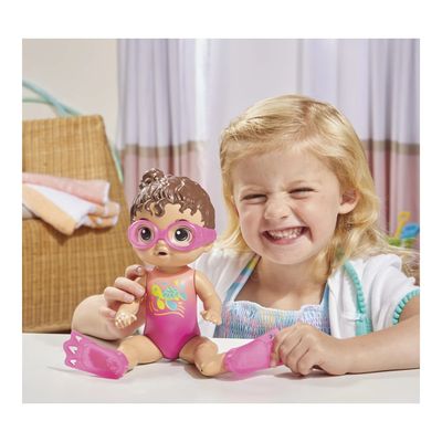 Boneca Baby Alive Sunny Swimmer Morena