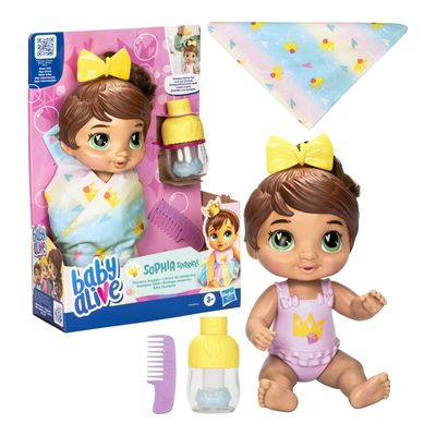 Boneca Baby Alive Bebê Shampoo Sophia Sparkle