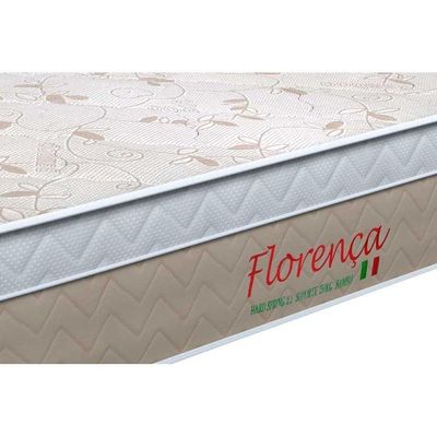 Colchão Casal P/ Hotelaria Molas Bonnel Florença Euro Pillow (138x188x30) - Orthoflex
