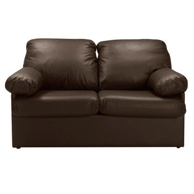 Sofá-cama 2 Lugares Mh-1456 Herval Colchão Casal Marrom K