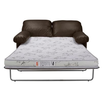 Sofá-cama 2 Lugares Mh-1456 Herval Colchão Casal Marrom K