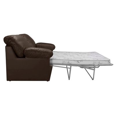 Sofá-cama 2 Lugares Mh-1456 Herval Colchão Casal Marrom K