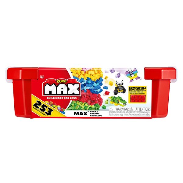 Blocos de Montar Candide Max Construction com 253 Peças