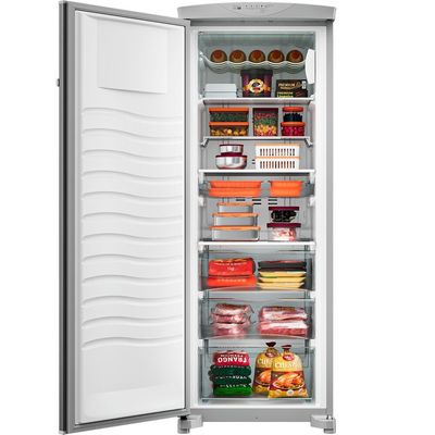Freezer Vertical BVR28PK 276 Litros Frost Free Inox Brastemp Inox / 110V