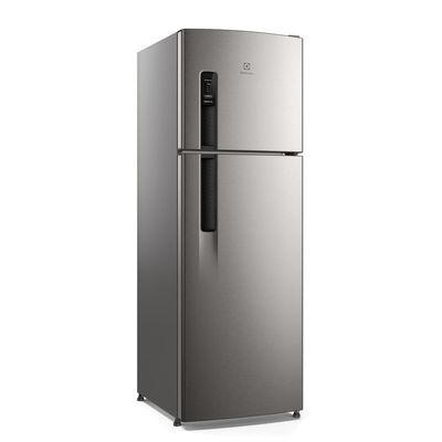 Geladeira Electrolux Frost Free 380L AutoSense Inverter Duplex Inox Look (IF41S) 220V