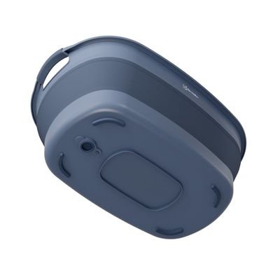 Cesto de Roupa Dobrável Electrolux 30L com Válvula de Água Azul Cesto dobrável Azul