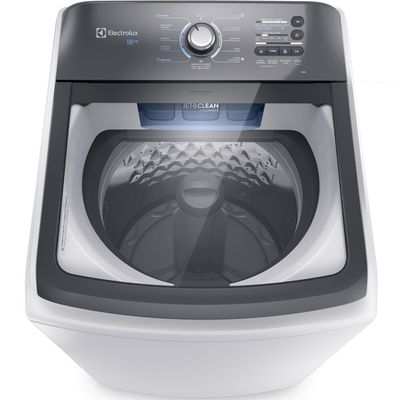 Máquina de Lavar LEE18 18 kg com Cesto Inox e Jet Clean Electrolux Branco / 110V