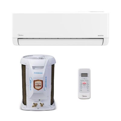 Ar Condicionado Split Hi Wall Midea Airvolution Lite Inverter 22.000 Btus Frio 220V R-32