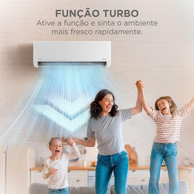 Ar Condicionado Split Hi Wall Midea Airvolution Lite Inverter 22.000 Btus Frio 220V R-32