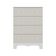 Cômoda Infantil 65cm Com 4 Gavetas Dengo Multimóveis Mp4409 Branco/off White Branco/off White