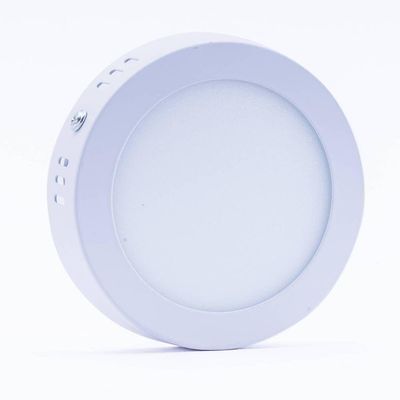 Plafon Led Sobrepor 6w Redondo 6500k Branco Frio Bivolt - Unidade