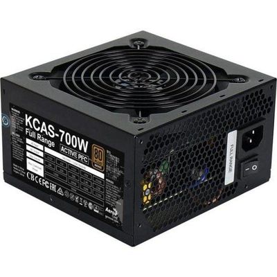 Fonte Gamer Atx Aerocool Kcas 700w 80 Plus Apfc