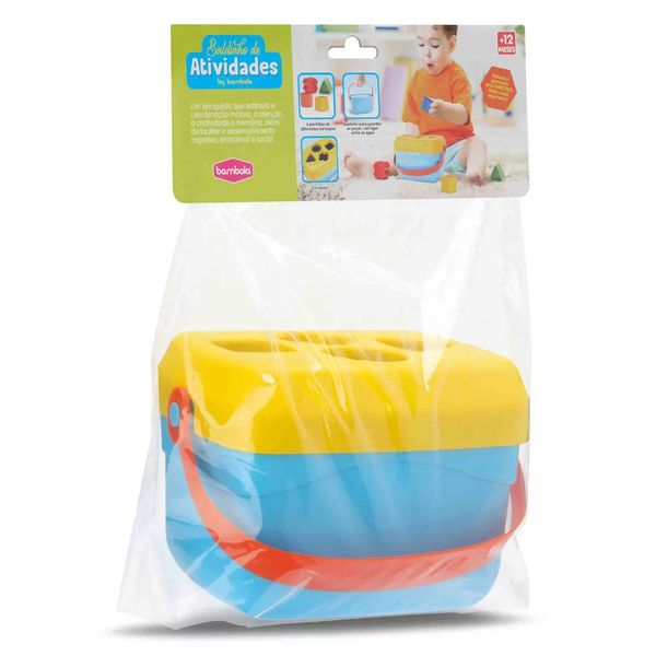 Brinquedo Baldinho de Atividades Bambola - Item Sortido Brinquedo Baldinho de Atividades Bambola - Item Sortido