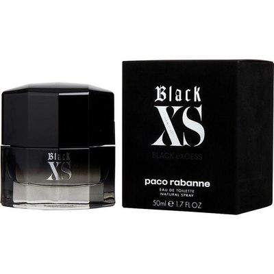Perfume Masculino Paco Rabanne Black Xs Edt Spray 50 Ml (nova Embalagem)